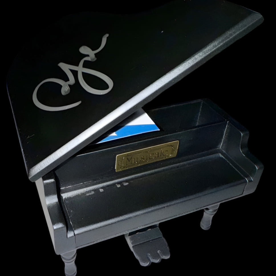 Billy Joel Signed Mini Piano - Beckett COA